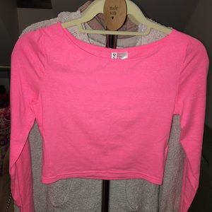 Pink Crop Top